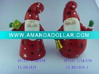 ceramic christmas decoration santa claus