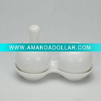 Geometry Design salt and pepper shaker