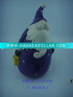 Ceramic christmas santa claus