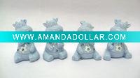 Wholesale 4 asst porcelain craft (animal shape for wedding souvenir or ornament)