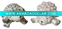 Wholesale ceramic easter sheep decoration