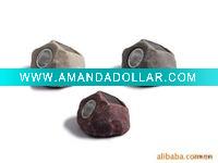 Wholesale garden solar stone lamp