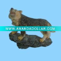Wholesale polyresin wolf