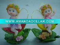 Wholesale polyresin figurines,flower fairy polyresin figurine