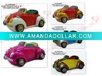 Wholesale Resin Lovely Car Coin Bank