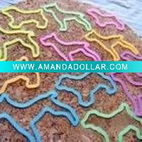 Wholesale popular animal shape silicone rubber band