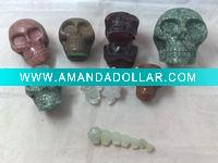 Wholesale skull head strand resin skull head