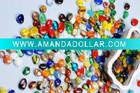 Wholesale glass cobblestone;glass stone;glass gift