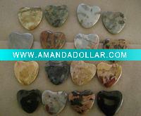 Wholesale marble heart stone craft