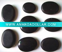 Wholesale Engraved hot rocks spa stones massage stones