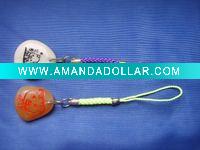 Wholesale Engraved stone key ring with pictures image