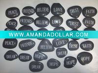 Wholesale polished engraved stones