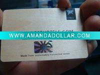 Wholesale Wooden magnetic Card