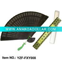 wood hand fan