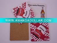 Wholesale cork coaster