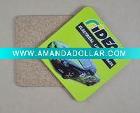 Wholesale promotional wood drink coaster