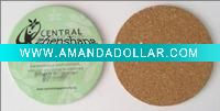 Wholesale cork coasterr
