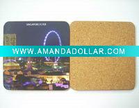 Wholesale hot sale MDF wood coasters