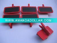 Wholesale wood craft blackboard flower clip peg pin