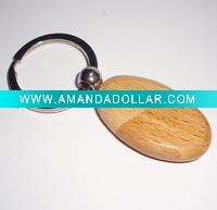 Wholesale promotional wooden keychain