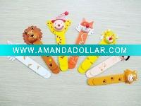 Wholesale wooden animal shape bookmark