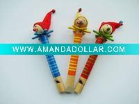 wooden whistle