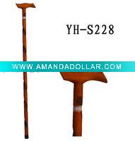 Plain Handle simple wooden walking stick