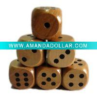 wooden dice