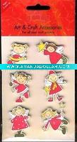 Wood stickers