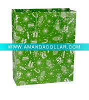 Wholesale 2011 christmas paper shopping bag