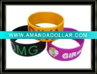 Wholesale 2011 popular silicone wristband