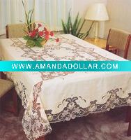 Wholesale 2011 newest embroidery table fabirc