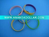 Wholesale 5 Silicone bracelet