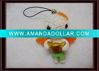 Fashion String Voodoo doll keychain