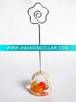 decorative name card holder