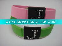 Wholesale Beautiful silicone bracelets