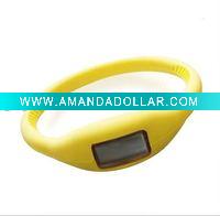 Wholesale silicone ion watch---waterproof and sports look