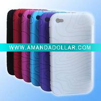 Wholesale 2011 fashion blue silicone cellphone cover