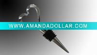 Wholesale heart-shaped stainless steel champagne stopper