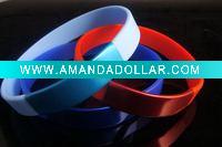 Wholesale Customs Silicone Bracelets With Metal Alloy Accessories
