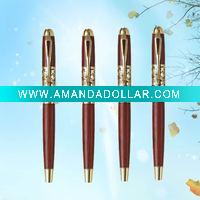 Wholesale medium-to-high grade wood promotion gift pen set
