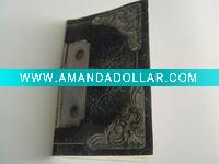 promotion greeting card with book light sensor voice module