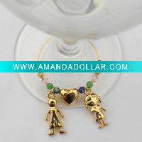 Wine Glass Charm