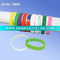 Wholesale newest magic color silicone wrist band