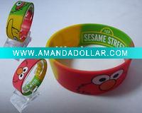 Wholesale Fashion Silicon Wrist Bracelet