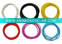 Wholesale "O"# Pure Silicone Bracelet