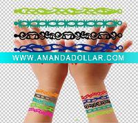 Shaped Silicone rubber band