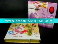 Wholesale Buisess Gift hardcover Notebook with rose hotsale