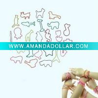 Wholesale 2011 Hot Sales Silicone Glow in dark angels hair band