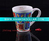 cute ceramic mug with character design